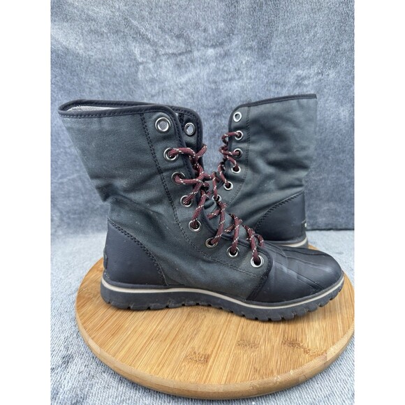 Sorel Cozy 1964 Winter Boot Womens Size 7.5 Black Snow Outdoors Canvas Lined - Picture 5 of 12